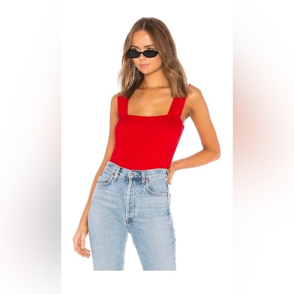 Michael Lauren Tops - Michael Lauren Marco Tank in Red. Size S. Worn Once. Perfect Condition.